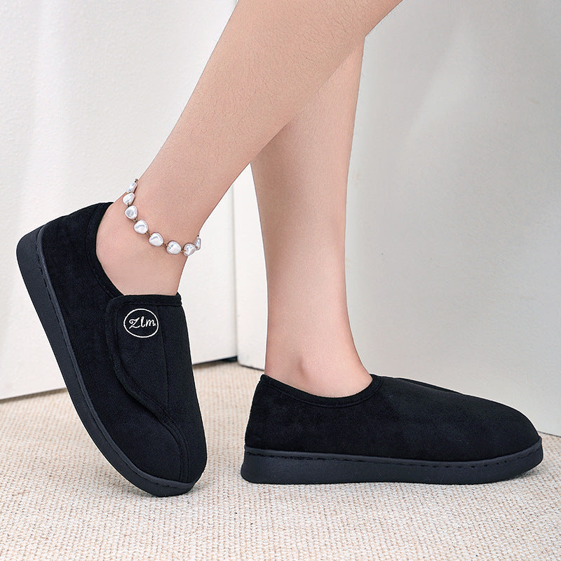 Women's Cotton Shoes Thickened Velvet Thermal Booties
