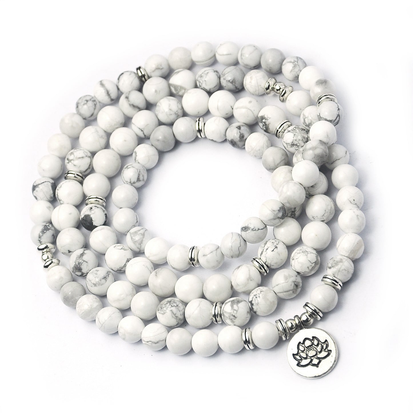 108 Buddha Beads Bracelet - Tiger Eye Stone Meditation Jewelry