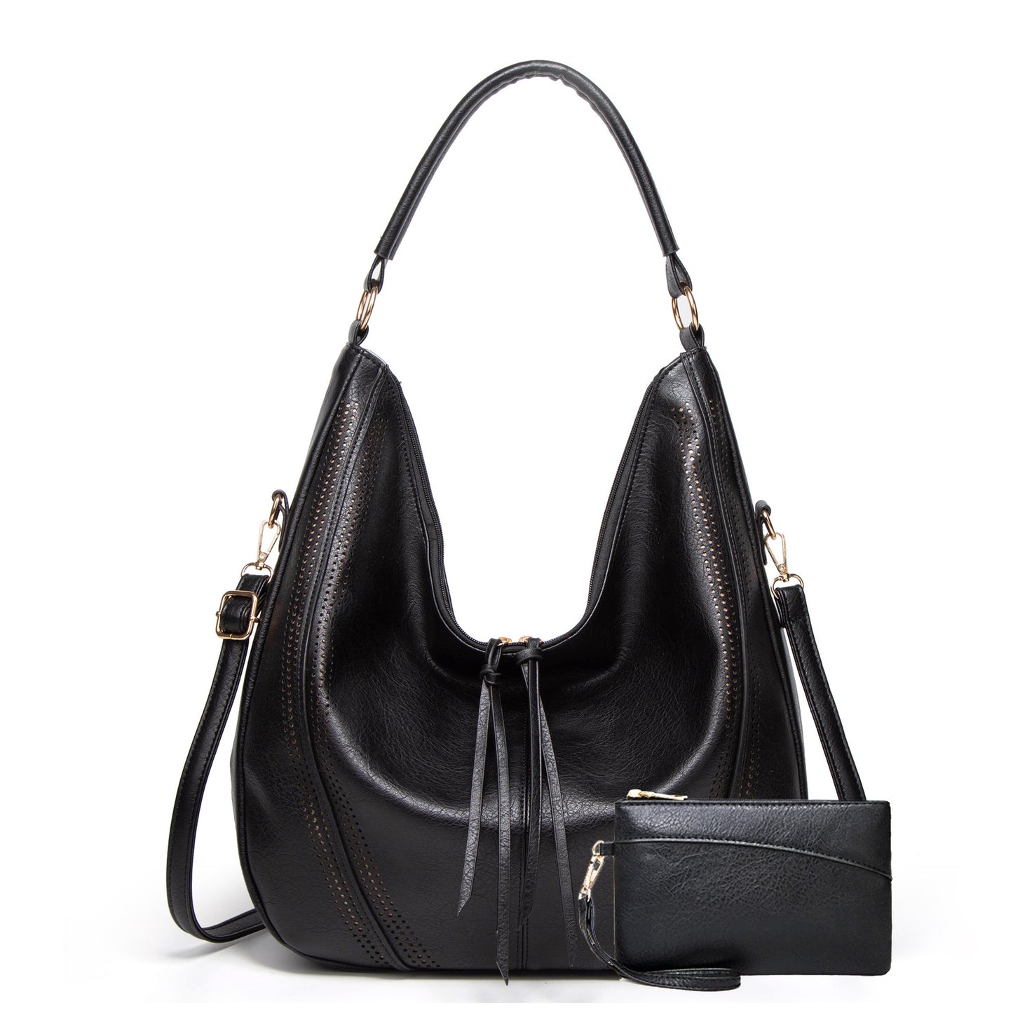 Women's Casual Tassel Hollow Shoulder Casual Bag