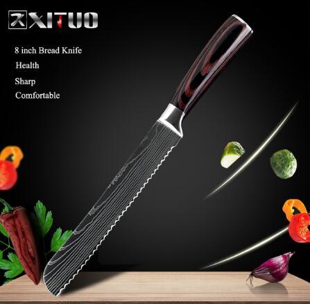 Professional Chef Knife Set - 6-8 Piece Kitchen Knife Collection