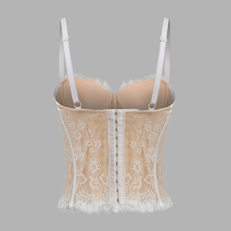 Women's Fashion Fishbone Corset Lace Small Sling