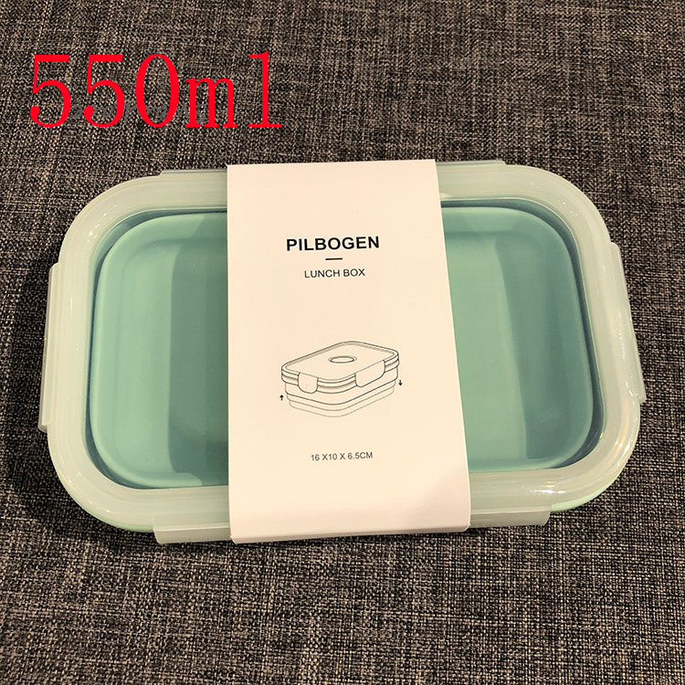 Silicone Lunch Box Set - BPA-Free Food Storage Containers