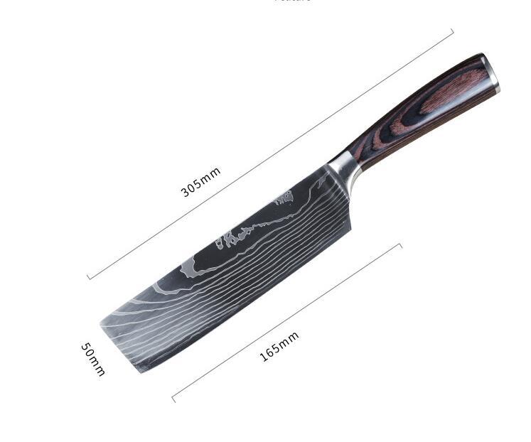 Professional Chef Knife Set - 6-8 Piece Kitchen Knife Collection