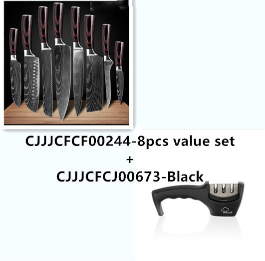 Professional Chef Knife Set - 6-8 Piece Kitchen Knife Collection