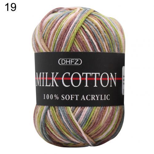 Multi-Color Jacquard Yarn - Medium Weight Craft Yarn
