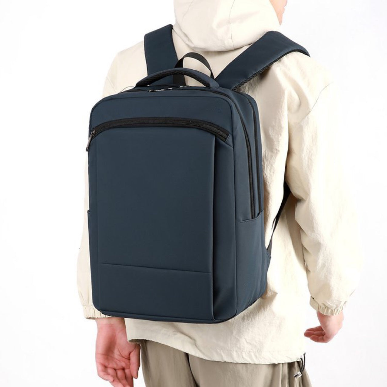 Casual Business Commute Computer Backpack Simple Large Capacity