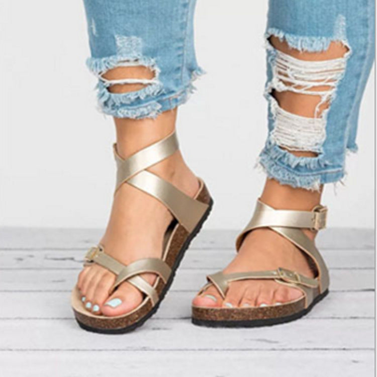 Women's Flat Lightweight Outer Cork Slippers
