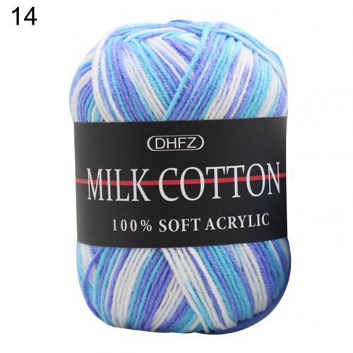 Multi-Color Jacquard Yarn - Medium Weight Craft Yarn