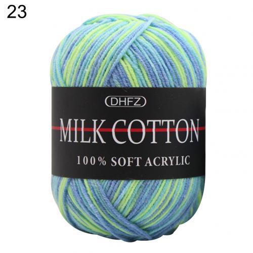 Multi-Color Jacquard Yarn - Medium Weight Craft Yarn