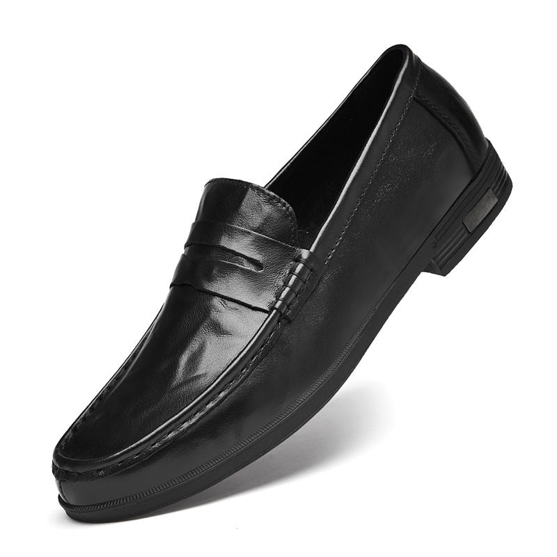 Men's British Style Breathable Leather Casual Shoes