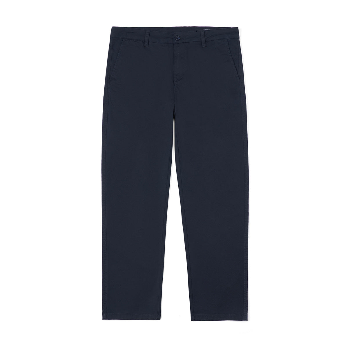 Casual Pants Men's Business Shirt Solid Color Stretch Cotton Cropped Pants