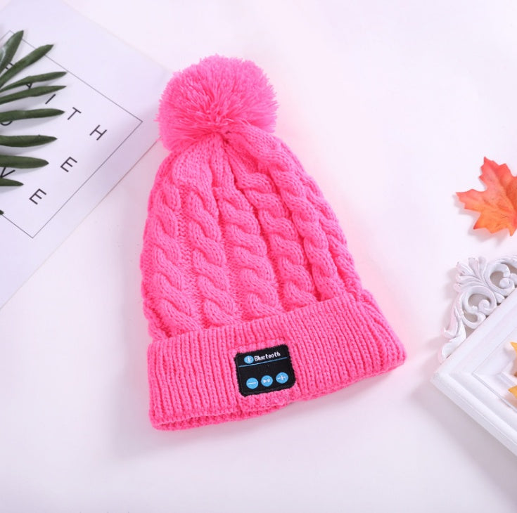 Winter Warm Knit Bluetooth Music