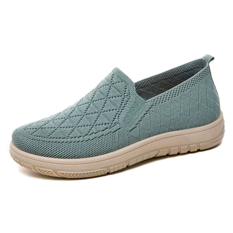 Women's Low-cut Flat Slip-on Soft Bottom Comfortable Shoes