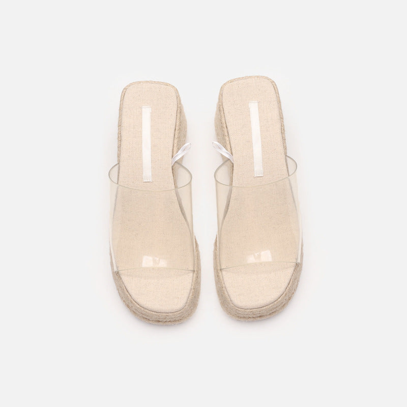 Wedge Plus Size Sandals Women's Outer Wear Platform