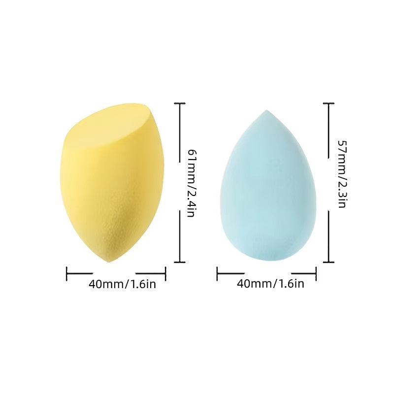 Makeup Blender Sponge Set - Foundation & Powder Beauty Tools