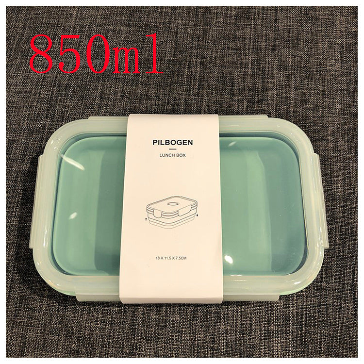 Silicone Lunch Box Set - BPA-Free Food Storage Containers