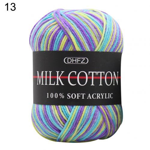 Multi-Color Jacquard Yarn - Medium Weight Craft Yarn
