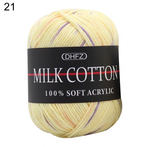 Multi-Color Jacquard Yarn - Medium Weight Craft Yarn