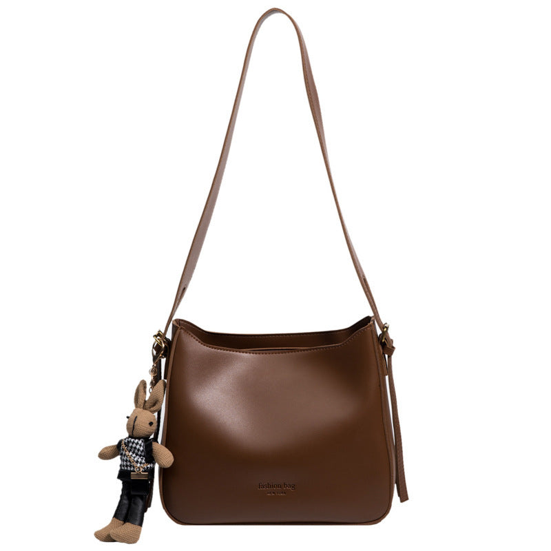 All-match Shoulder Messenger Bag Special-interest Design Commuter Bucket