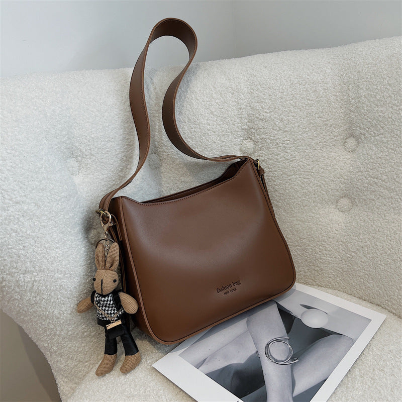 All-match Shoulder Messenger Bag Special-interest Design Commuter Bucket