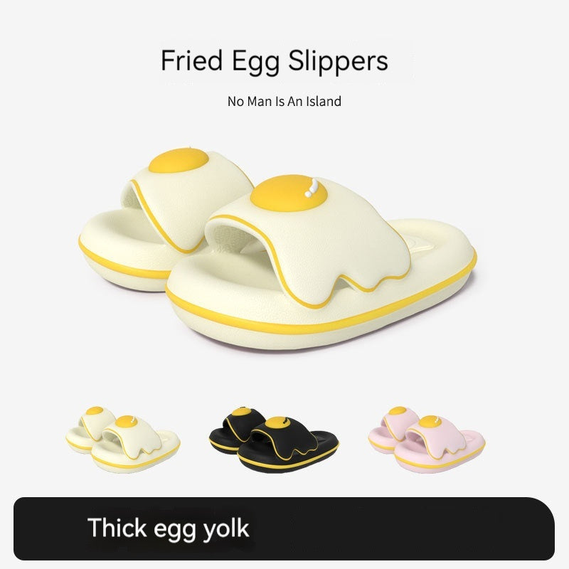 Home Couple's Thick Bottom Rhubarb Pie Outdoor Non-slip Slippers