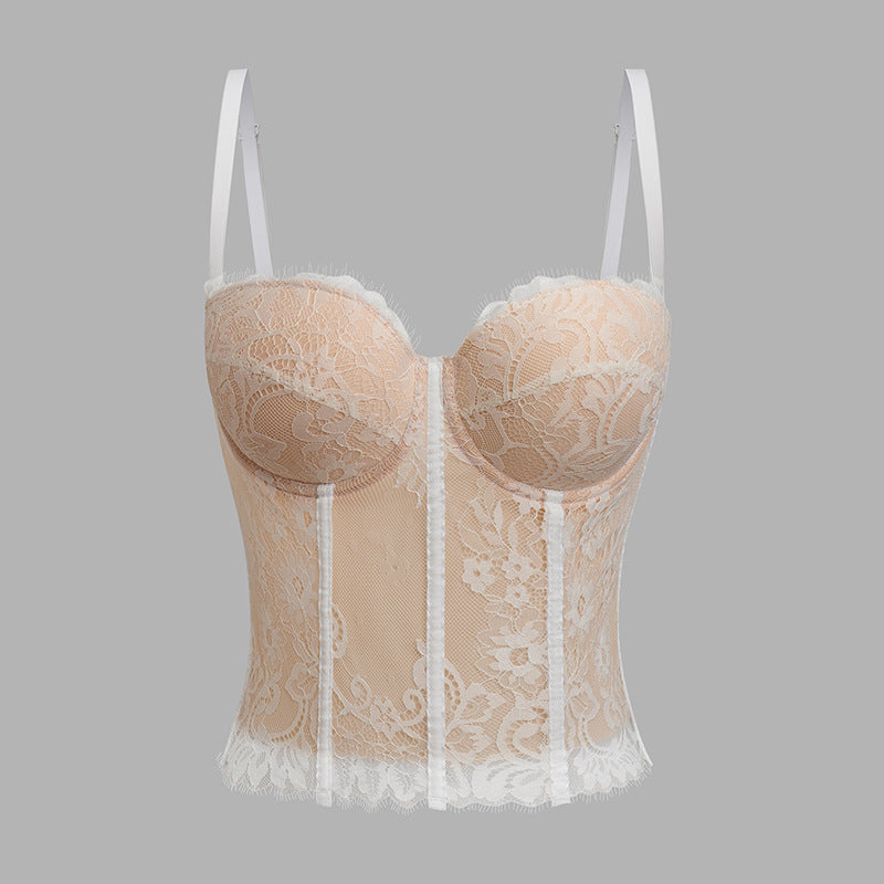 Women's Fashion Fishbone Corset Lace Small Sling