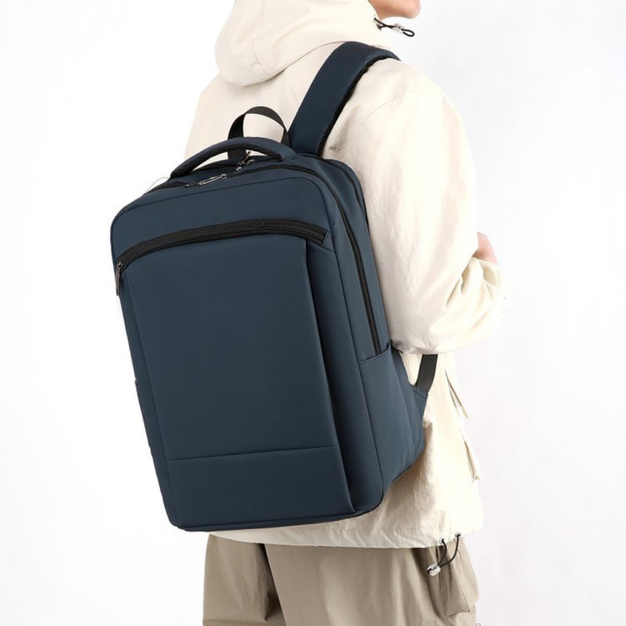 Casual Business Commute Computer Backpack Simple Large Capacity