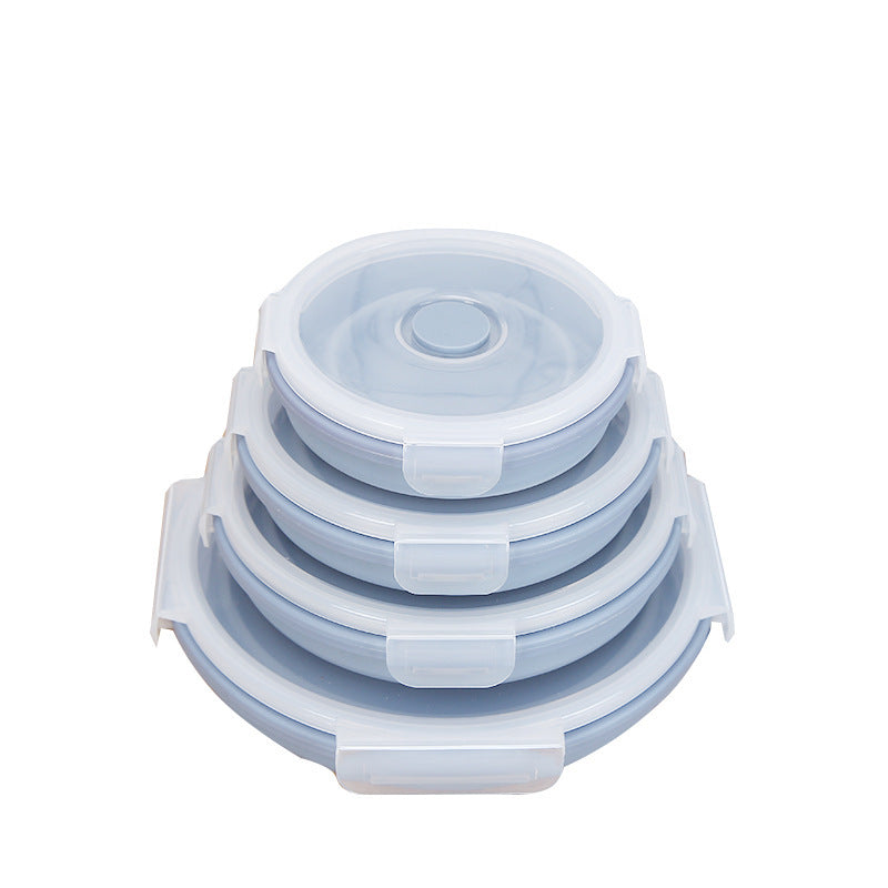 Silicone Lunch Box Set - BPA-Free Food Storage Containers