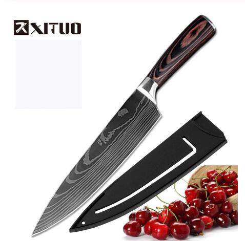 Professional Chef Knife Set - 6-8 Piece Kitchen Knife Collection