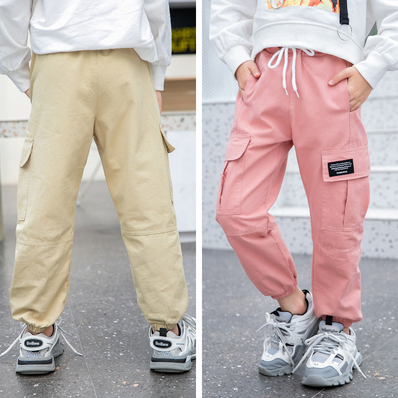 Children's Elementary Middle School Student School Trousers