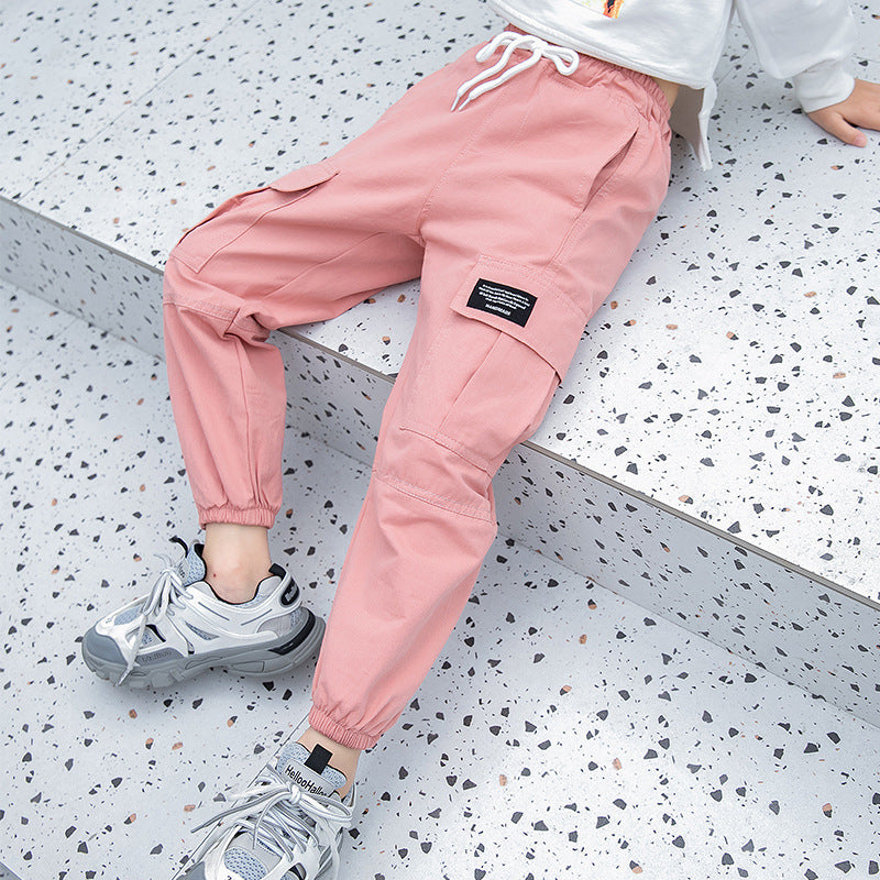Children's Elementary Middle School Student School Trousers