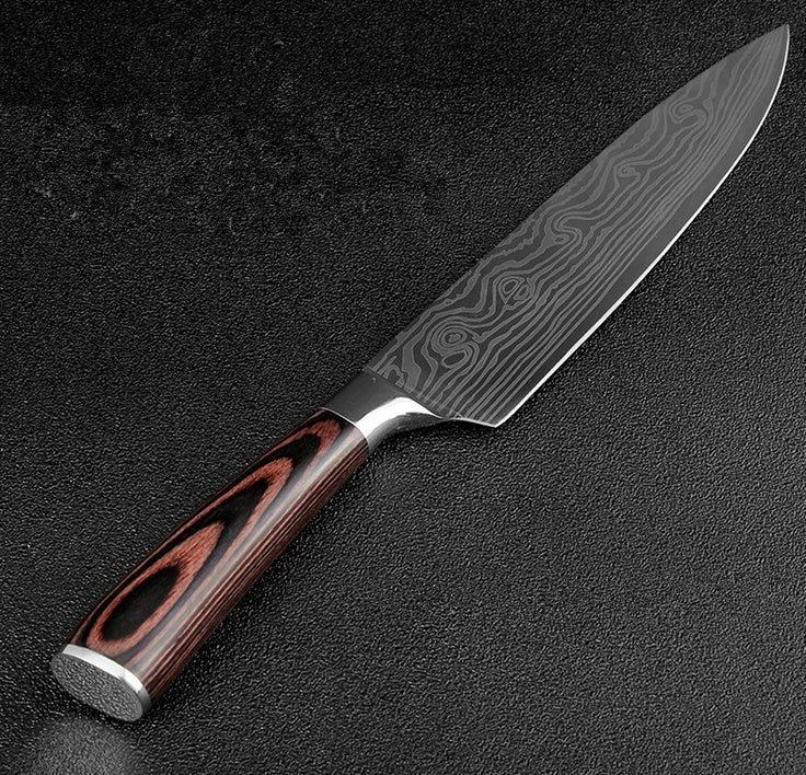 Professional Chef Knife Set - 6-8 Piece Kitchen Knife Collection