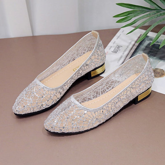 Women's Low-Cut Summer Flat Shoes - Casual Gommino Style