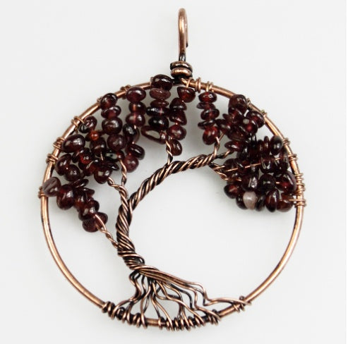 Kabbalah Tree of Life Necklace - Spiritual Jewelry