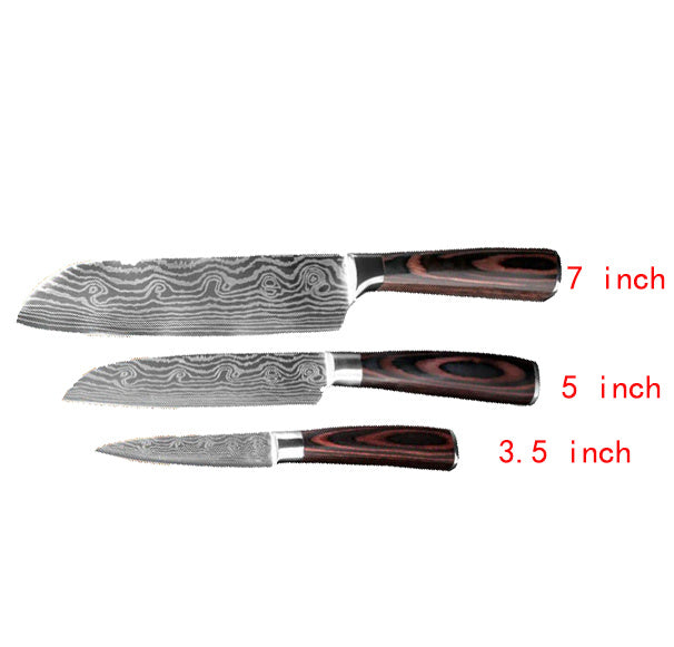 Professional Chef Knife Set - 6-8 Piece Kitchen Knife Collection