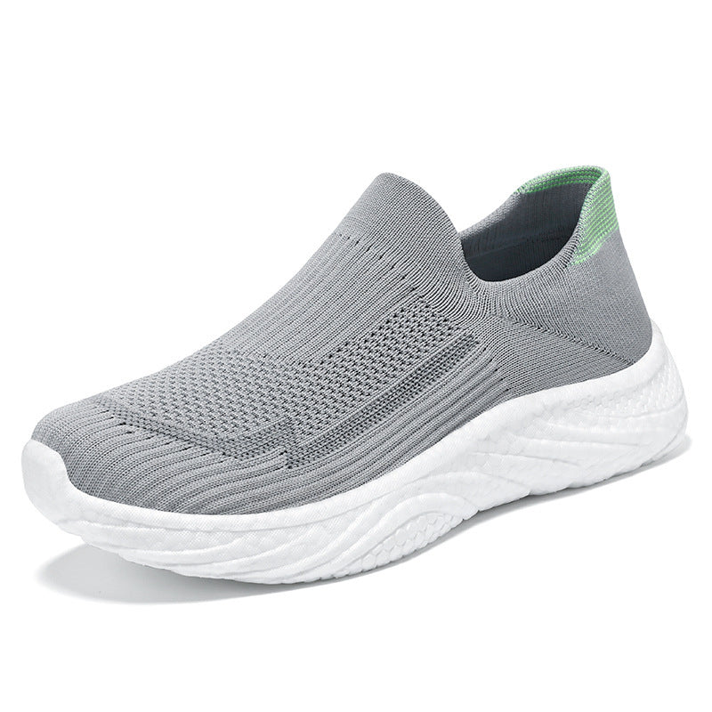 New Flying Woven Women's Shoes Men's And Women's Casual Shoes