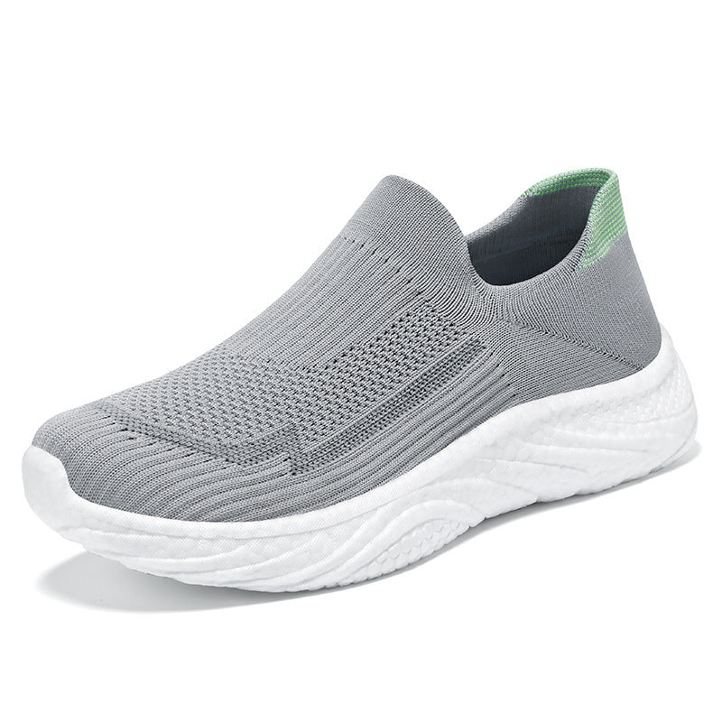 New Flying Woven Women's Shoes Men's And Women's Casual Shoes