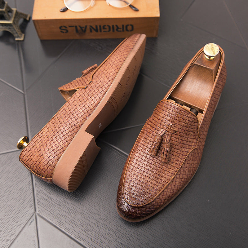 Men's British Style Slip-On Casual Shoes