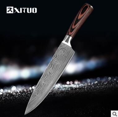 Professional Chef Knife Set - 6-8 Piece Kitchen Knife Collection
