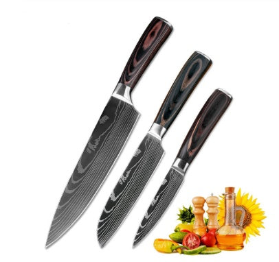 Professional Chef Knife Set - 6-8 Piece Kitchen Knife Collection