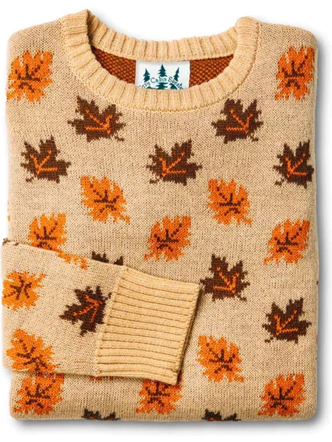 Women's Simple Loose Digital Printed Round Neck Sweater
