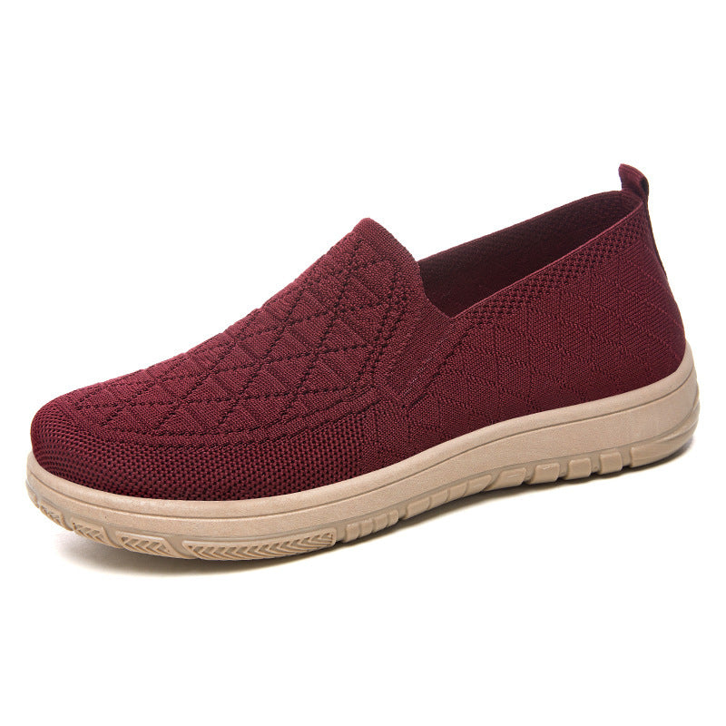 Women's Low-cut Flat Slip-on Soft Bottom Comfortable Shoes