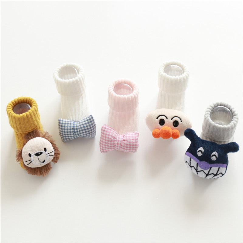 Baby Socks - Soft Cotton Infant Socks with Animal Designs