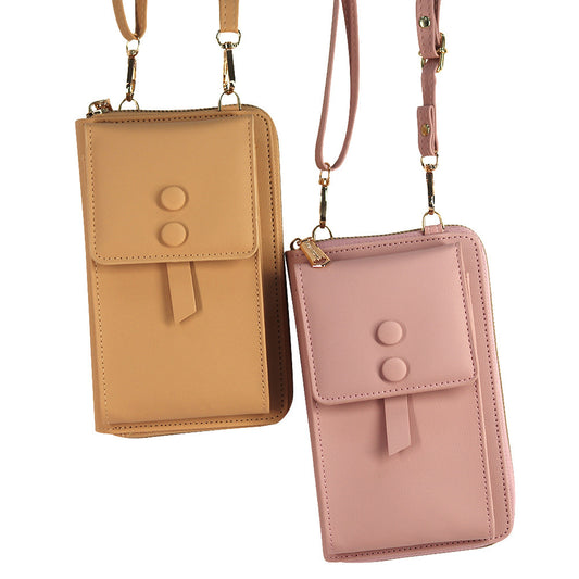 Women's Crossbody Shoulder Bag - Multi-Purpose Everyday Bag
