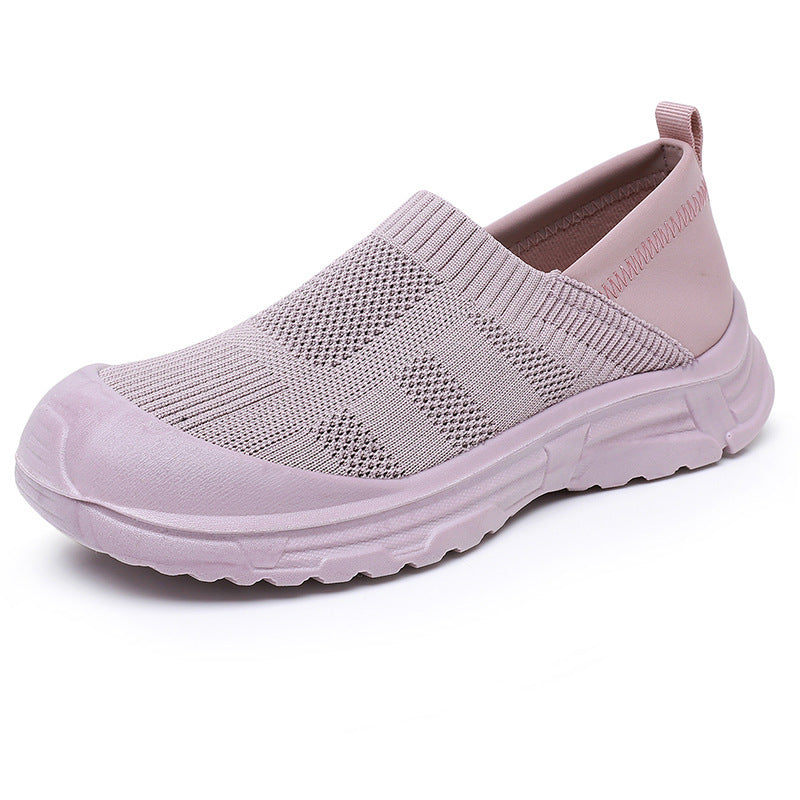 Women's One Pedal Shoes Lazy Soft Bottom Not Tired Feet Breathable Shoes