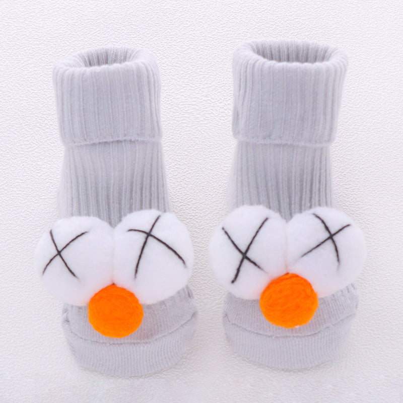 Baby Socks - Soft Cotton Infant Socks with Animal Designs