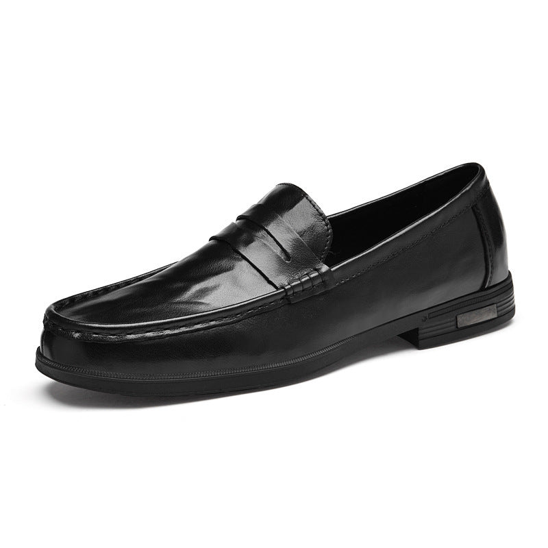 Men's British Style Breathable Leather Casual Shoes