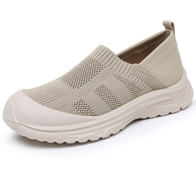 Women's One Pedal Shoes Lazy Soft Bottom Not Tired Feet Breathable Shoes