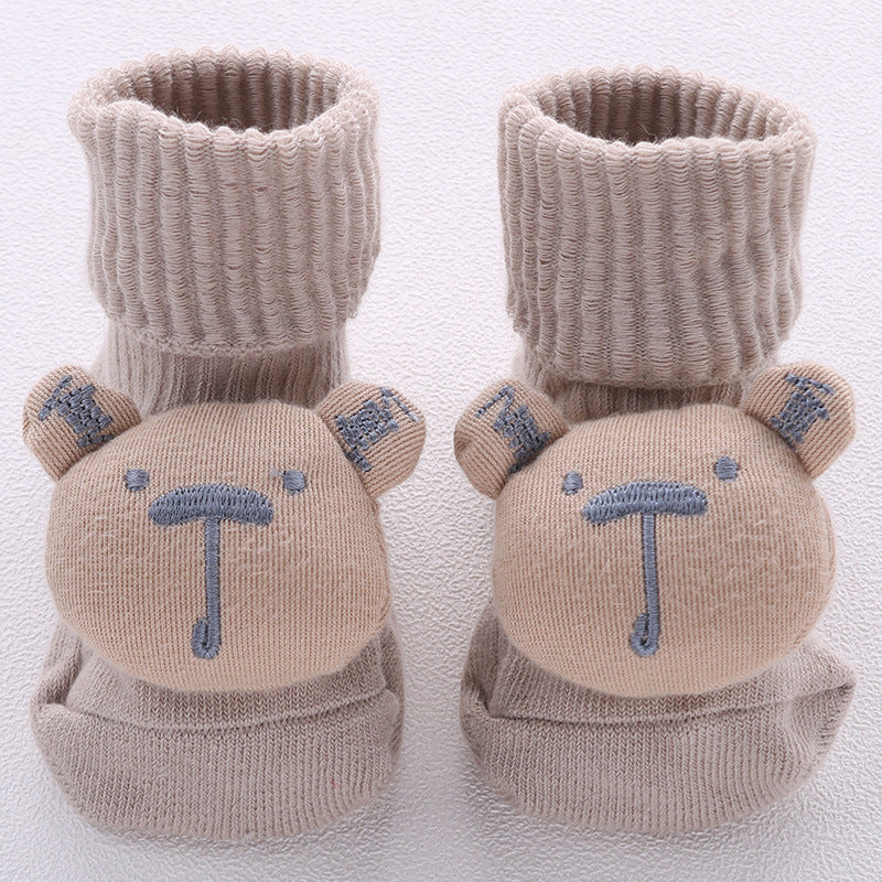 Baby Socks - Soft Cotton Infant Socks with Animal Designs