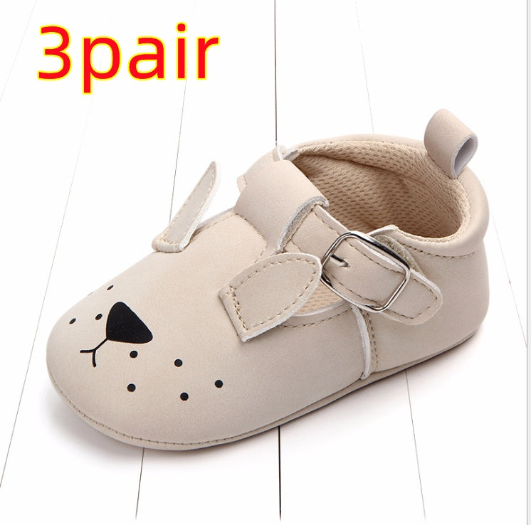 Baby Animal Cartoon Shoes - Non-Slip Soft Bottom First Steps